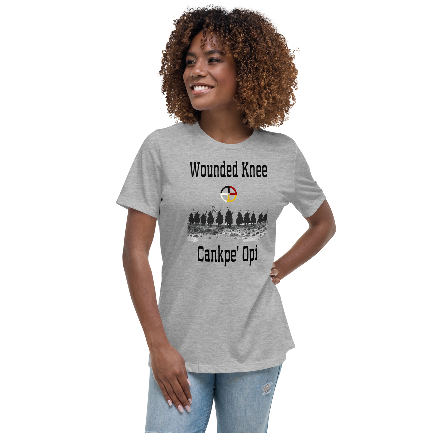 Wounded Knee - Women's Relaxed T-Shirt